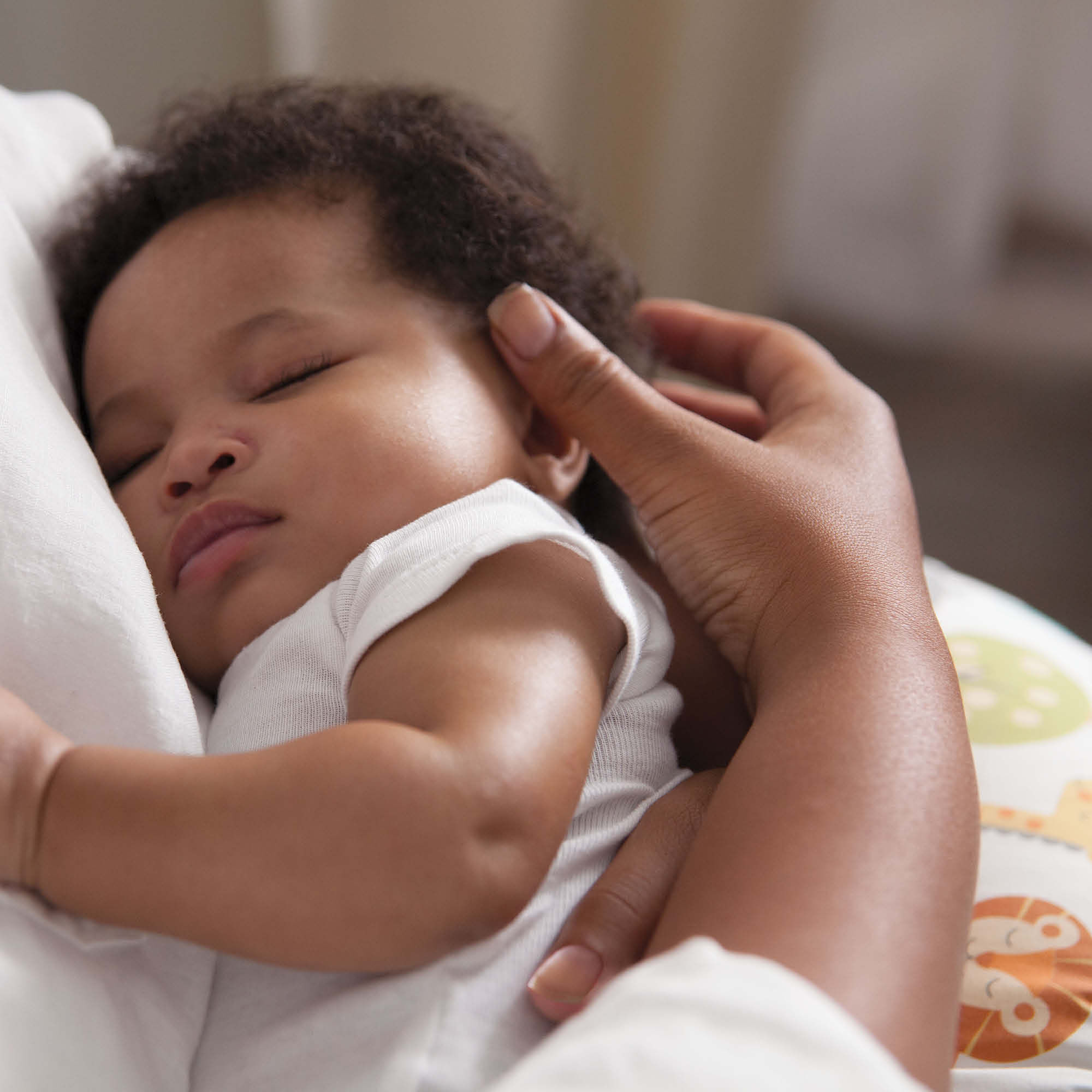 Black top boppy pillow